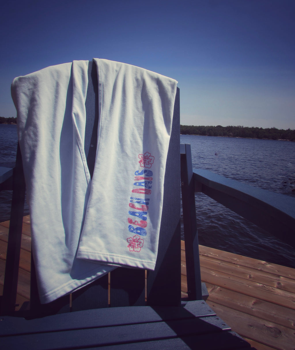 Beach days sweatpants in sea breeze