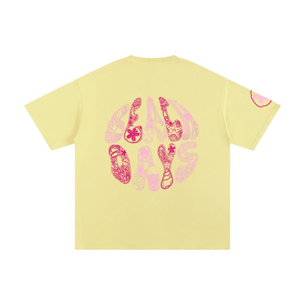 Beach days t-shirt in sunlight shores