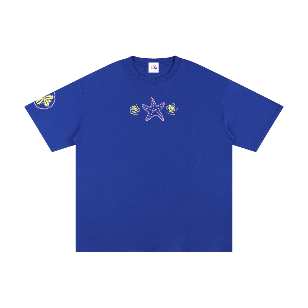 Beach days t-shirt in coastal lagoon