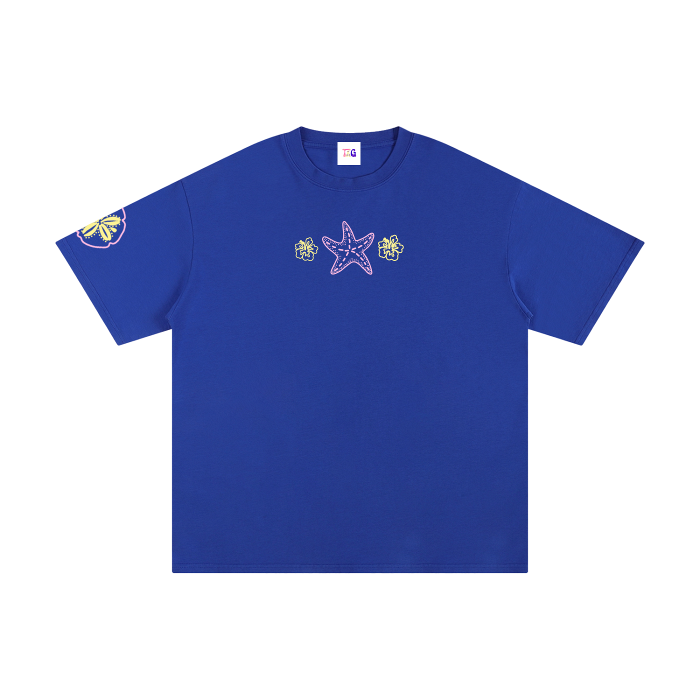 Beach days t-shirt in coastal lagoon
