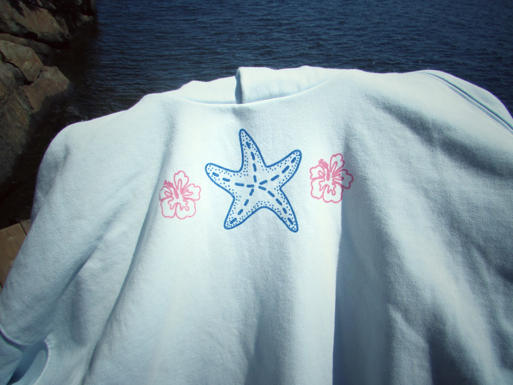 Beach days hoodie in sea breeze
